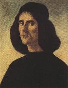 Sandro Botticelli Portrait of Michele Marullo (mk36) oil painting artist